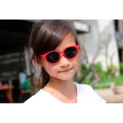 Occhiali da sole Mundaka Optic Aka Matte Red Smoke Polarized
