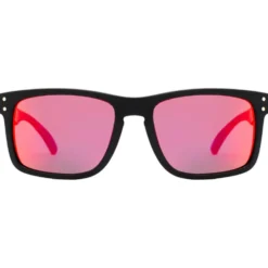 Occhiali da sole Mundaka Optic Pozz' Black Smoke Cx Polarized Red Revo