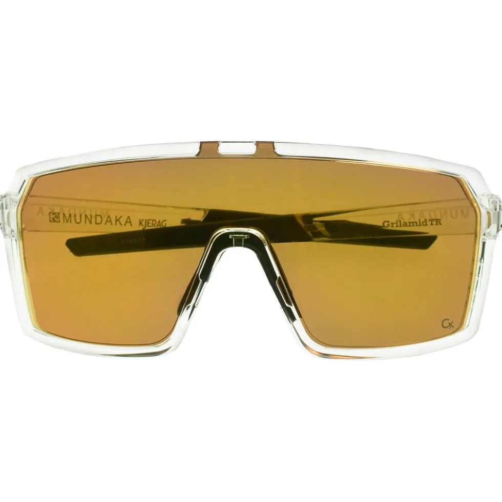 Occhiali da sole Mundaka Optic Kjerag Clear Brown Cx Full Gold
