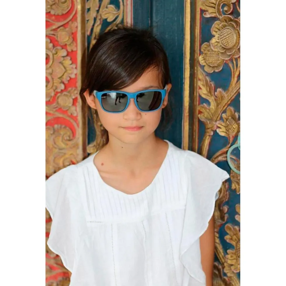 Occhiali da sole Mundaka Optic Eagle Bleu Matte Gris Smoke