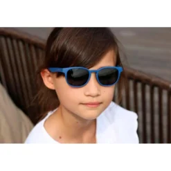 Occhiali da sole Mundaka Optic Khali Matte Blue Smoke Polarized