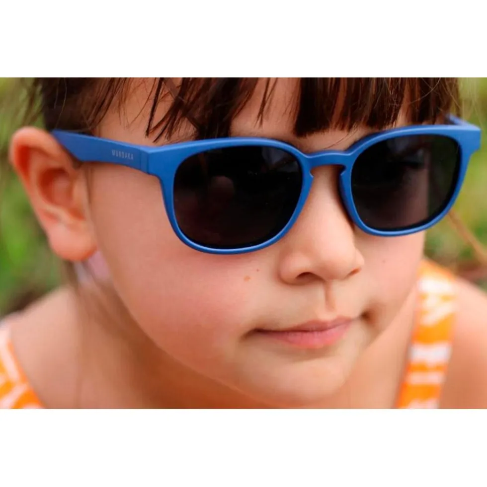 Occhiali da sole Mundaka Optic Khali Matte Blue Smoke Polarized