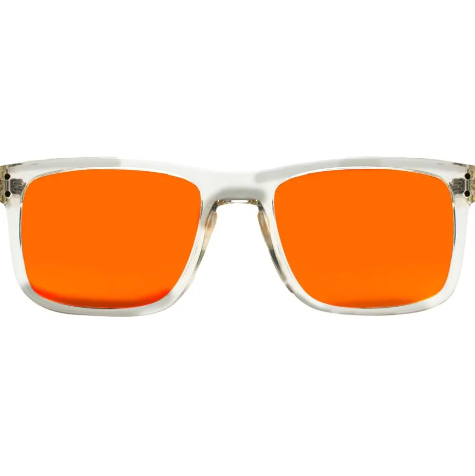 Occhiali da sole Mundaka Optic Pozz' Clear Brown Cx Polarized Orange Revo