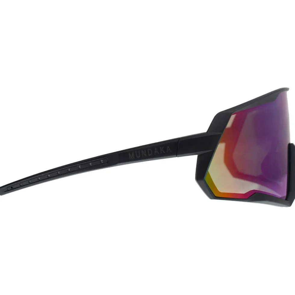 Occhiali da sole Mundaka Optic Izpegi Black Green Cx Full Green Revo