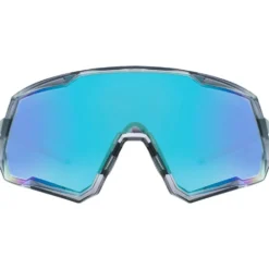Occhiali da sole Mundaka Optic Izpegi Crystal Grey Smoke Cx Full Blue White Revo