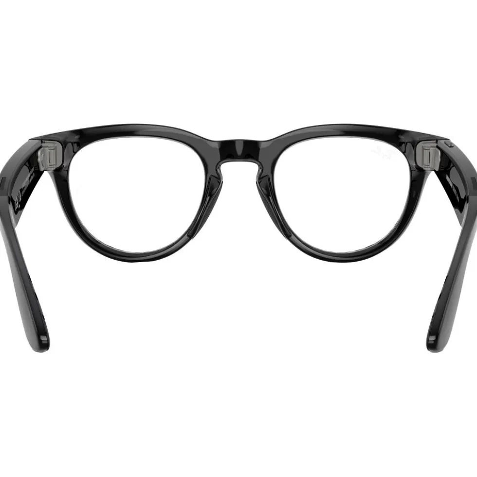 Occhiali da sole Ray Ban Meta Headliner Gen 2 Shiny Black Transition Green Graphite