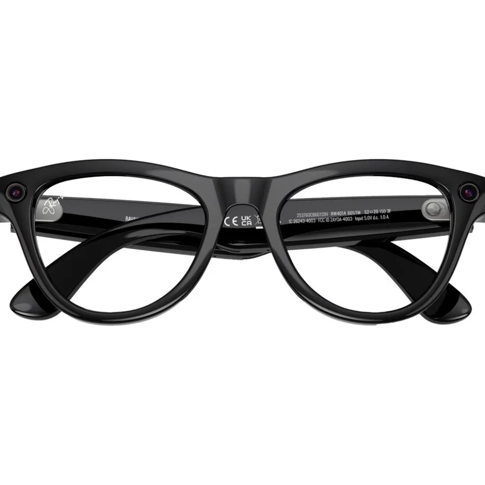 Occhiali da sole Ray Ban Meta Skyler Gen 2 Shiny Black Transition Green Graphite