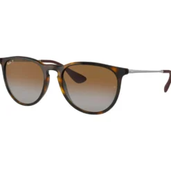Occhiali da sole Ray Ban RB4171 Erika Classic Polished Light Havana Polar Brown