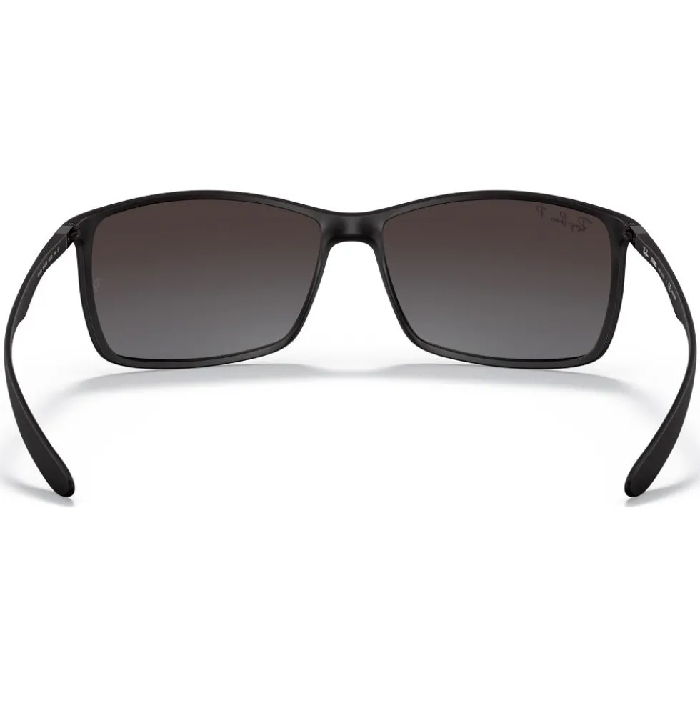 Occhiali da sole Ray Ban RB4179 Liteforce Tech Matte Black Silver Gradient Mirror Polar