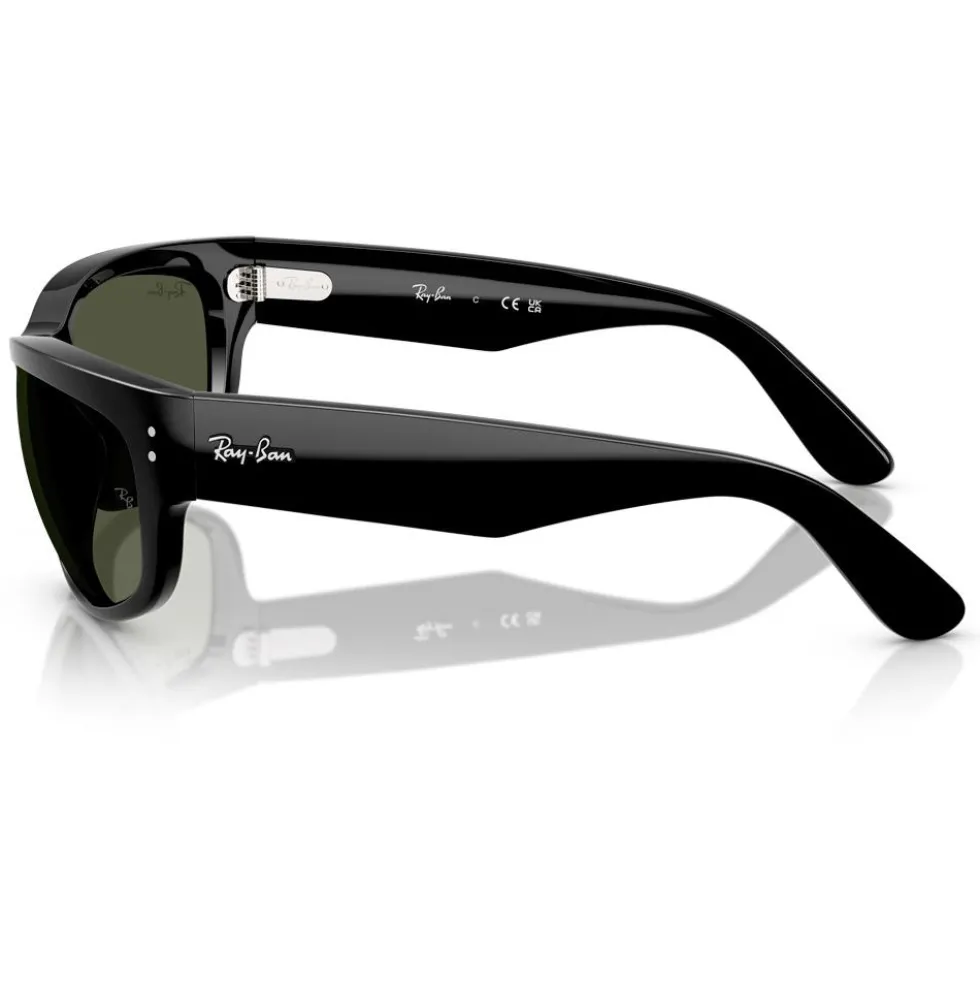 Occhiali da sole Ray Ban RB2289 Mega Balorama Polished Black Green G-15