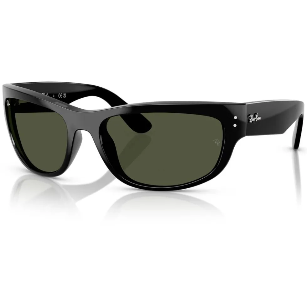Occhiali da sole Ray Ban RB2289 Mega Balorama Polished Black Green G-15