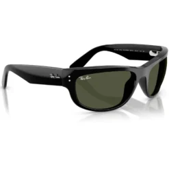 Occhiali da sole Ray Ban RB2289 Mega Balorama Polished Black Green G-15