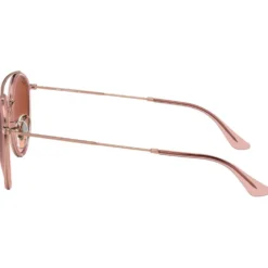 Occhiali da sole Ray Ban RB3647N Round Double Bridge Polished Copper Gradient Brown
