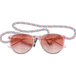 Occhiali da sole Ray Ban RB9060S Erika Kids Polished Translucide Purple Gradient Red Incolore
