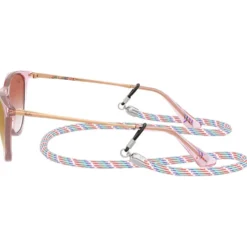 Occhiali da sole Ray Ban RB9060S Erika Kids Polished Translucide Purple Gradient Red Incolore