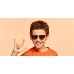 Occhiali da sole Ray Ban RB9060S Erika Kids Polished Havana Grey