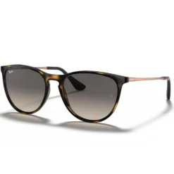 Occhiali da sole Ray Ban RB9060S Erika Kids Polished Havana Grey