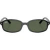 Occhiali da sole Ray Ban RB9132S Kids Polished Black Dark Green