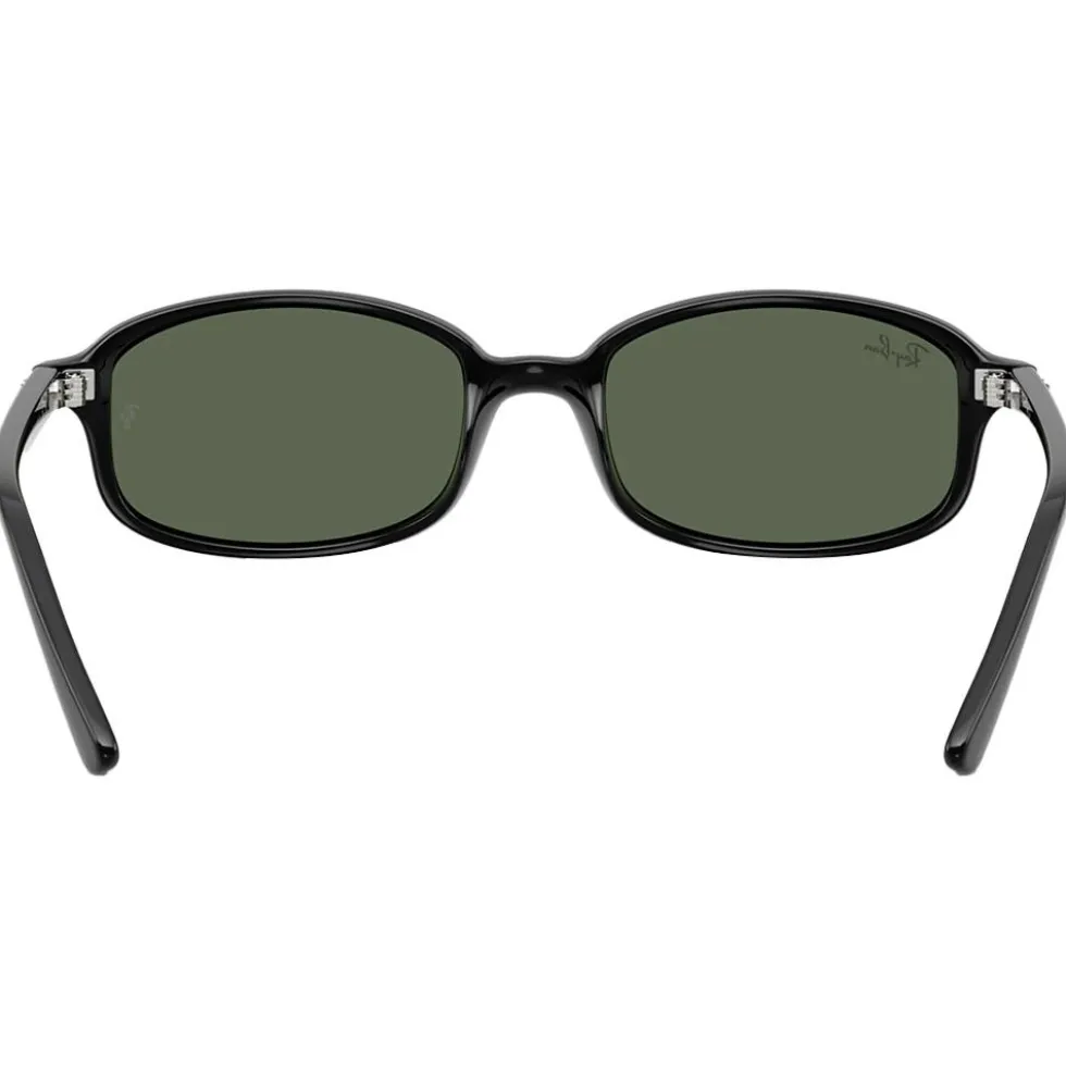Occhiali da sole Ray Ban RB9132S Kids Polished Black Dark Green