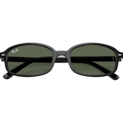 Occhiali da sole Ray Ban RB9132S Kids Polished Black Dark Green