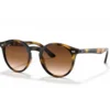 Occhiali da sole Ray Ban RB9064S Kids Polished Havana Dark Brown