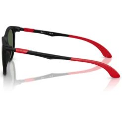 Occhiali da sole Ray Ban RB9082S Kids Mat Black Dark Green