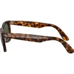 Occhiali da sole Ray Ban RB4340 Wayfarer Ease Polished Light Havana Green G-15