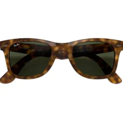Occhiali da sole Ray Ban RB4340 Wayfarer Ease Polished Light Havana Green G-15