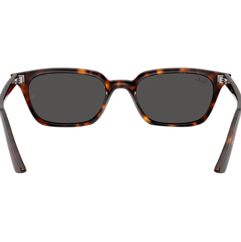 Occhiali da sole Ray Ban RB4456 Zaya Polished Havana Dark Grey