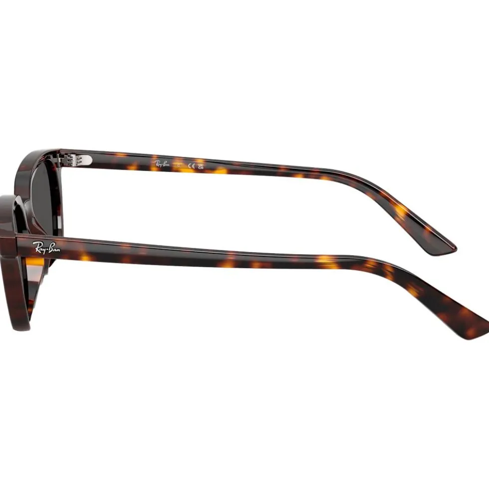 Occhiali da sole Ray Ban RB4456 Zaya Polished Havana Dark Grey