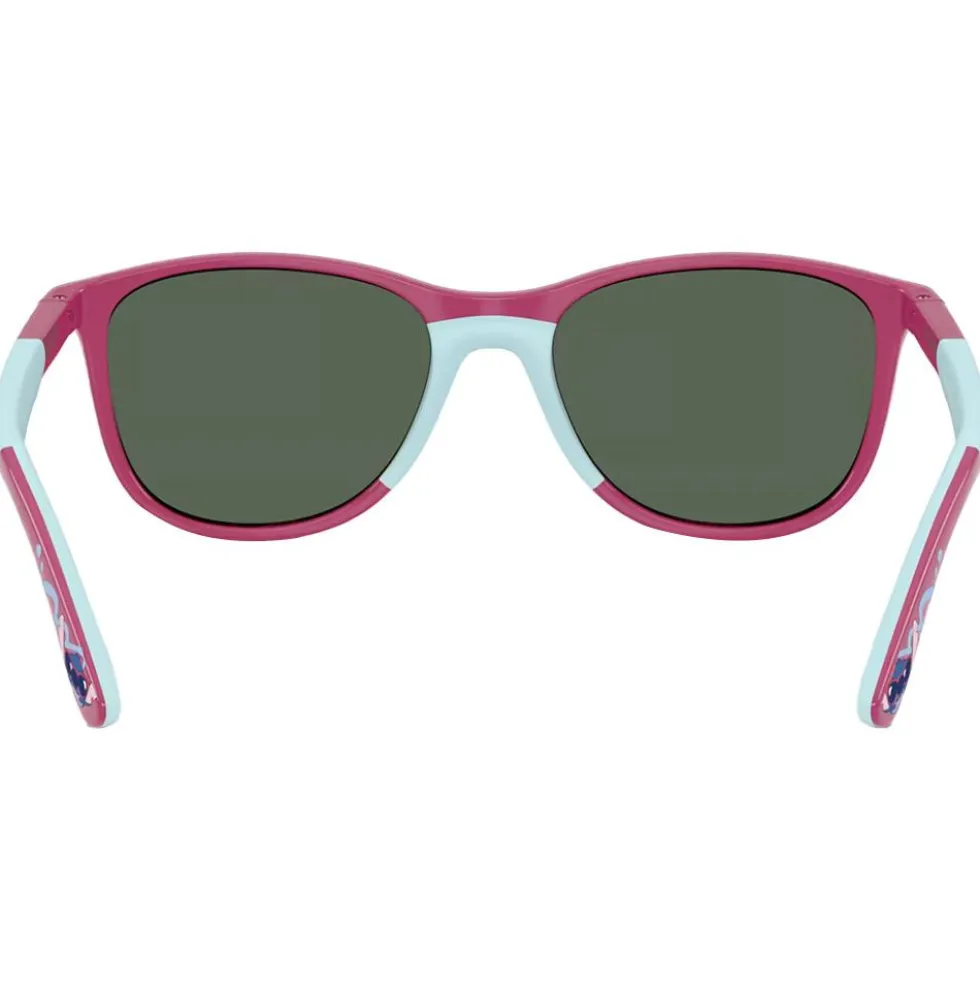 Occhiali da sole Ray Ban RJ9077S Disney Sun Kids Lilo & Stitch Polished Fucsia Dark Green