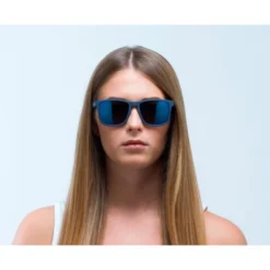 Occhiali da sole Red Bull Spect Leap Matt Dark Blue Smoke Blue Mirror Polarized