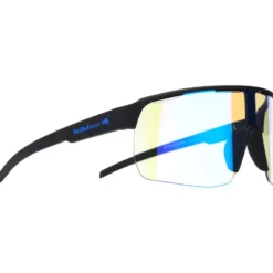 Occhiali da sole Red Bull Spect Dakota Pro Soft Touch Black Photochromic Blue Mirror