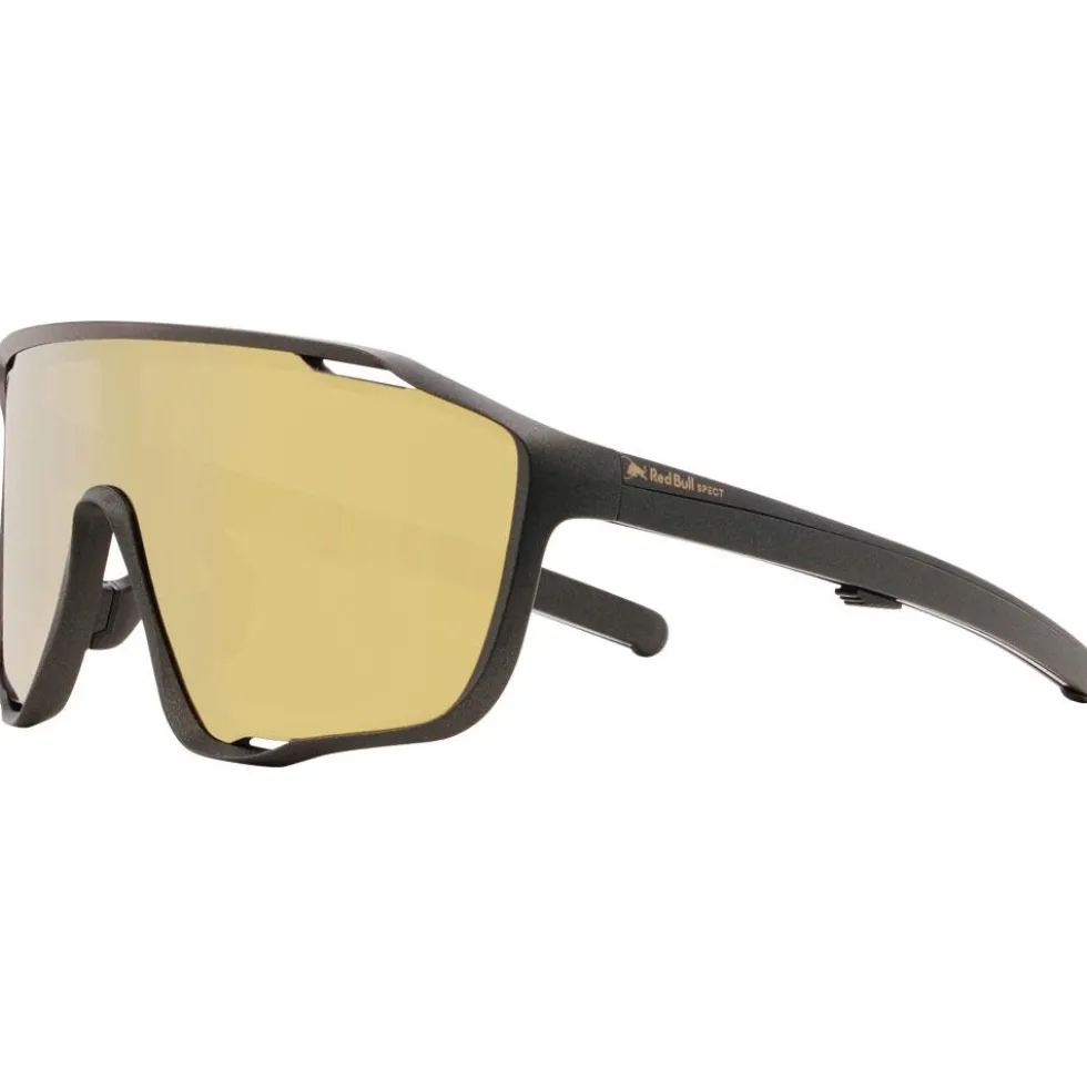 Occhiali da sole Red Bull Spect Kraft Matt Metallic Green Brown Gold Mirror
