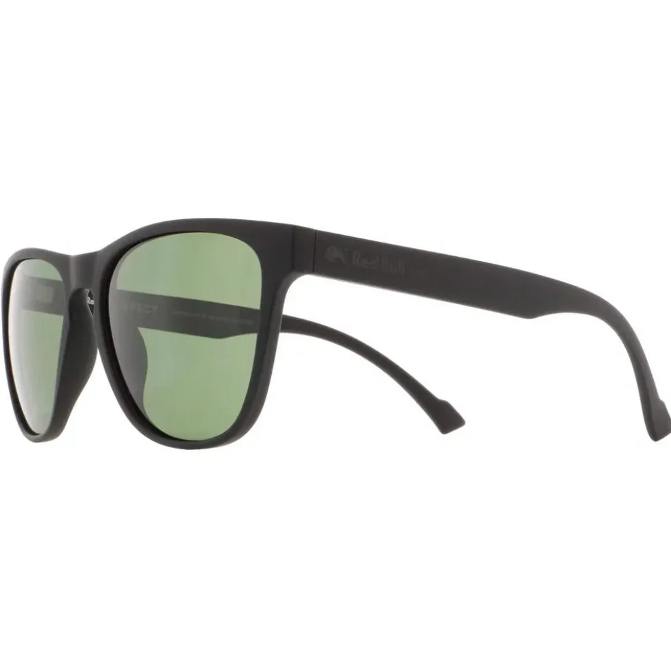 Occhiali da sole Red Bull Spect Spark Matt Black Green Polarized