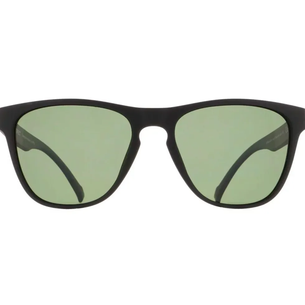 Occhiali da sole Red Bull Spect Spark Matt Black Green Polarized