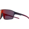 Occhiali da sole Red Bull Spect Daft X'Tal Midnight Gradient Dark Purple Smoke Red Purple Mirror