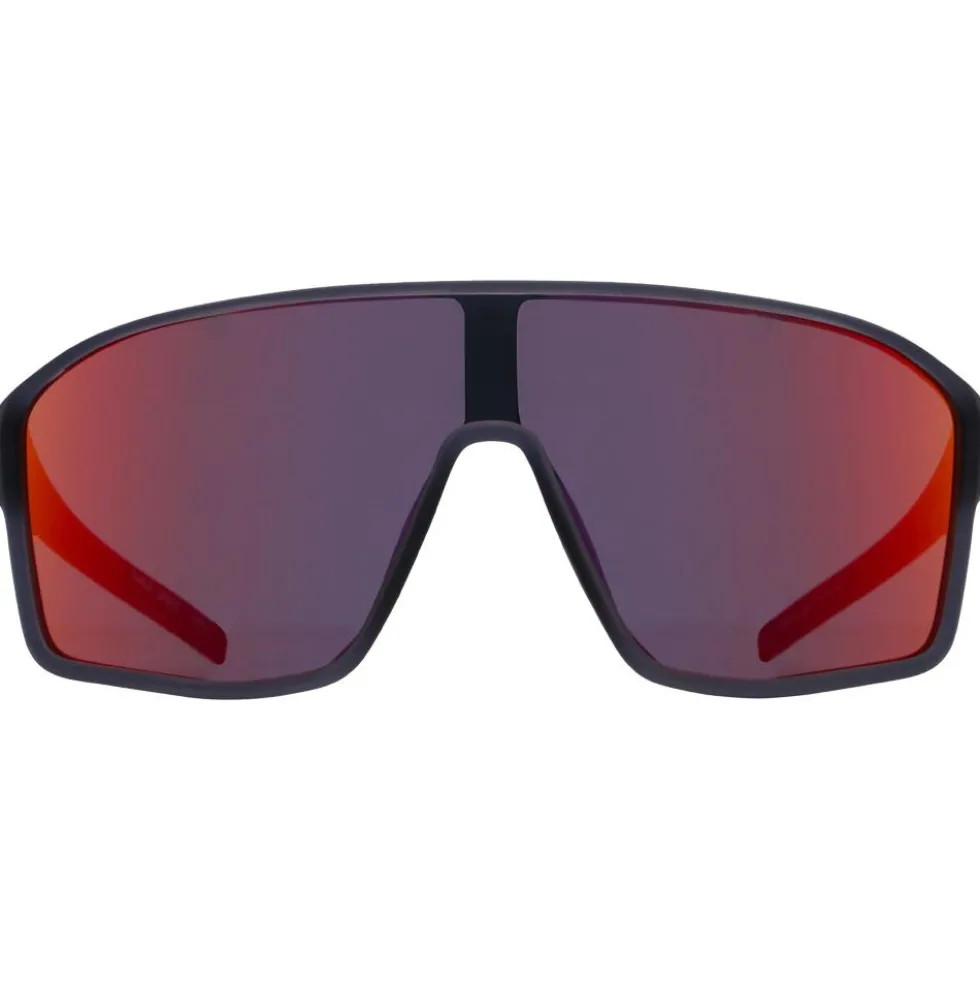 Occhiali da sole Red Bull Spect Daft X'Tal Midnight Gradient Dark Purple Smoke Red Purple Mirror