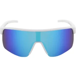 Occhiali da sole Red Bull Spect Dakota Shiny White Blue Smoke Blue Mirror