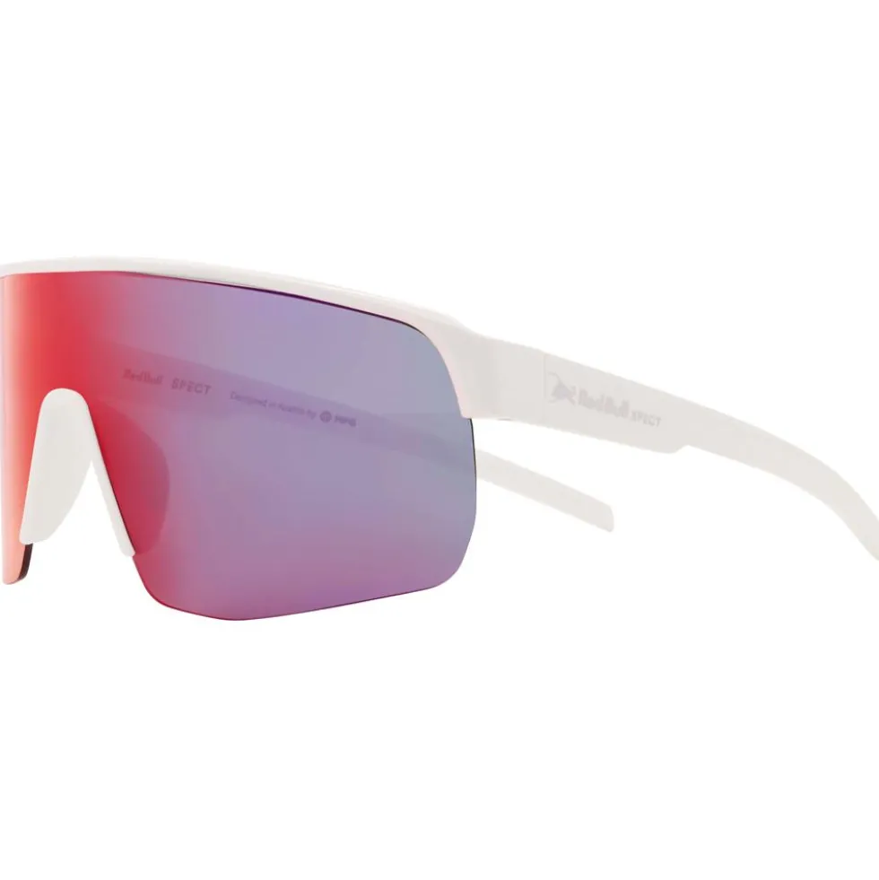 Occhiali da sole Red Bull Spect Dakota Shiny White Blue Red Purple Mirror