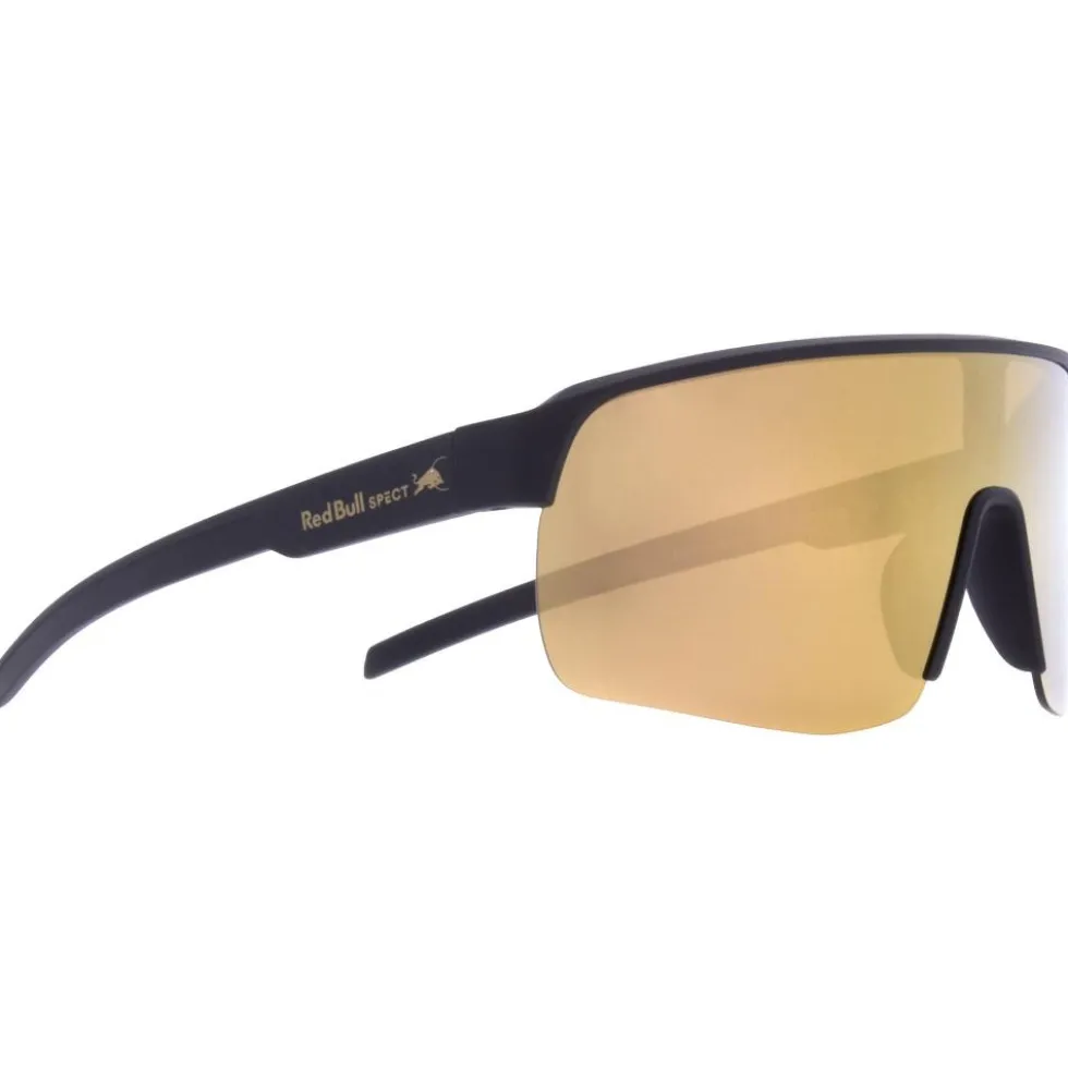 Occhiali da sole Red Bull Spect Dakota Black Smoke Gold Mirror