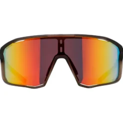 Occhiali da sole Red Bull Spect Rumble Matt X'Tal Warm Grey Red I-Boost Red Red Mirror