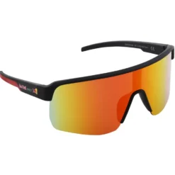 Occhiali da sole Red Bull Spect Dakota Black Red Brown Red Orange Mirror