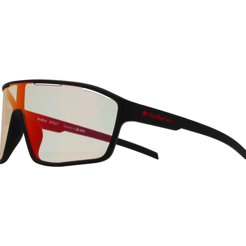 Occhiali da sole Red Bull Spect Daft Pro Black Photochromic Red Mirror