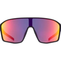 Occhiali da sole Red Bull Spect Daft Matt Metallic Black Blue Red Purple Mirror