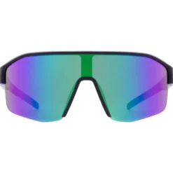 Occhiali da sole Red Bull Spect Dundee Shiny Black Grey Purple Green Mirror