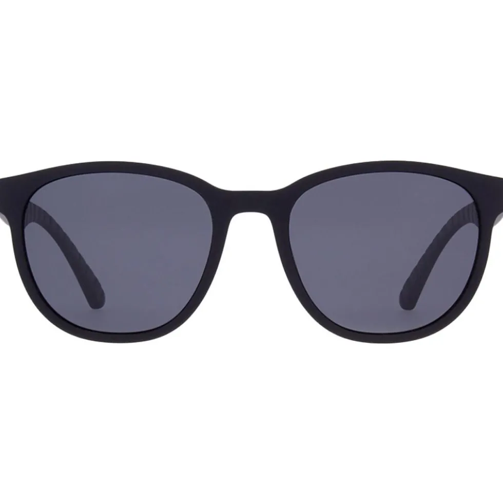 Occhiali da sole Red Bull Spect Mahu Soft Touch Black Smoke Polarized