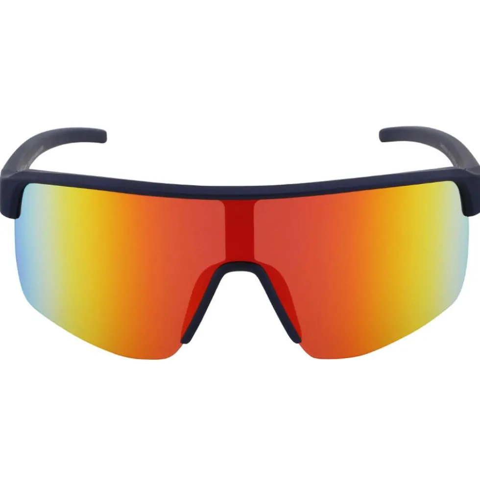 Occhiali da sole Red Bull Spect Dakota Matte Metallic Blue Brown Red Orange Mirror