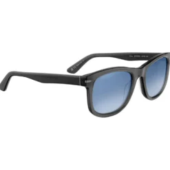Occhiali da sole Serengeti Danny Shiny Translucent Grey Mineral Polarized Blue Gradient