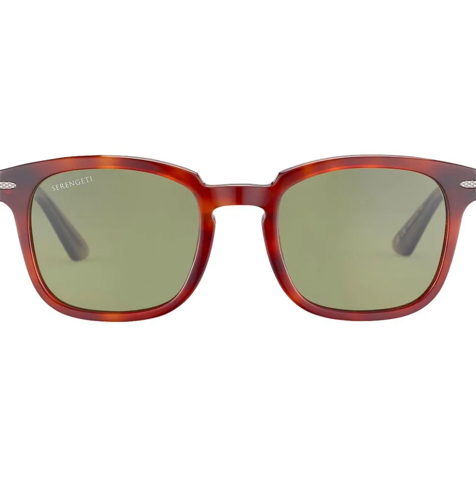 Occhiali da sole Serengeti Ethan Shiny Classic Havana Polarized 555nm